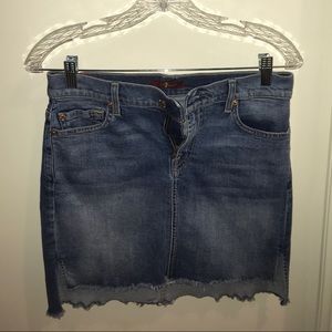 7 for all mankind skirt